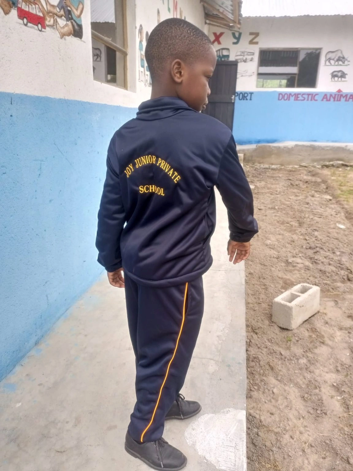 Joy Junior Private School pupils learning in Dwarsloop